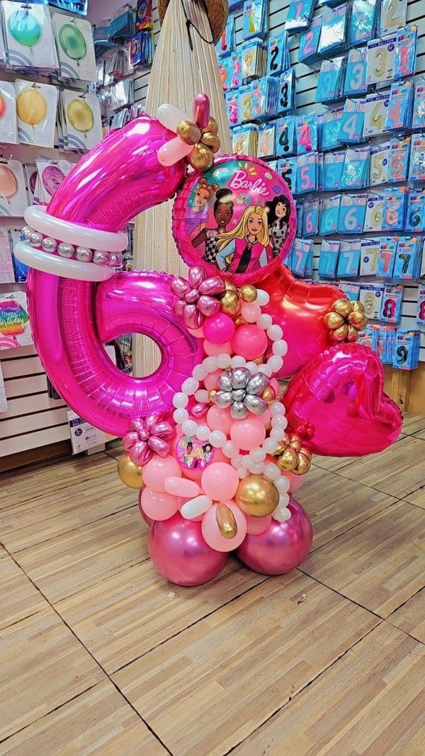 Barbie Birthday Balloons 2