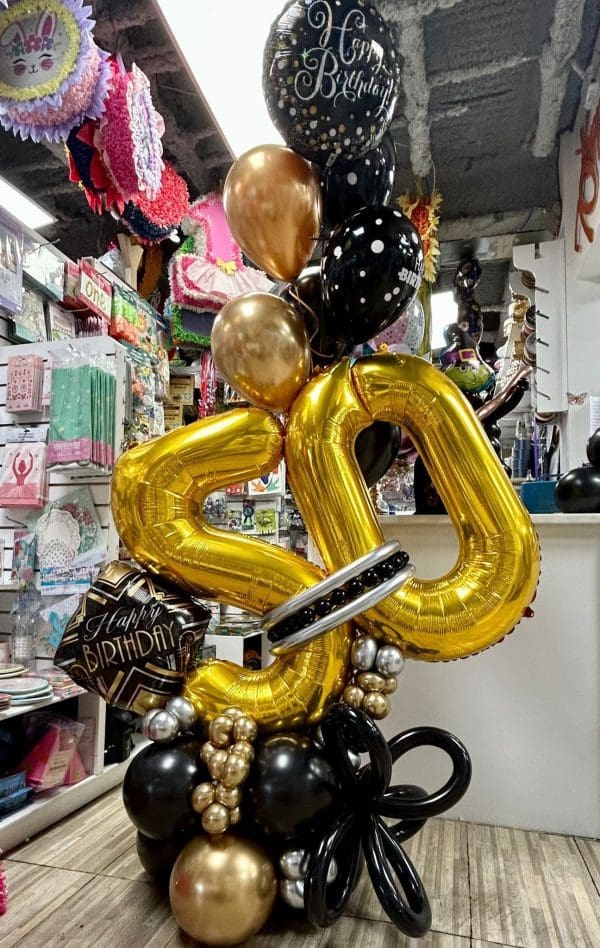 Fancy Birthday Balloons